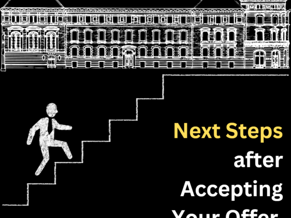 Next Steps after Accepting Your Offer