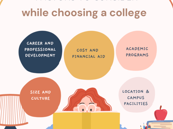 Factors to consider while choosing a college